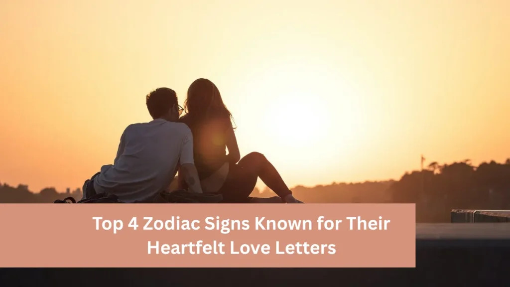 Top 4 Zodiac Signs Known for Their Heartfelt Love Letters