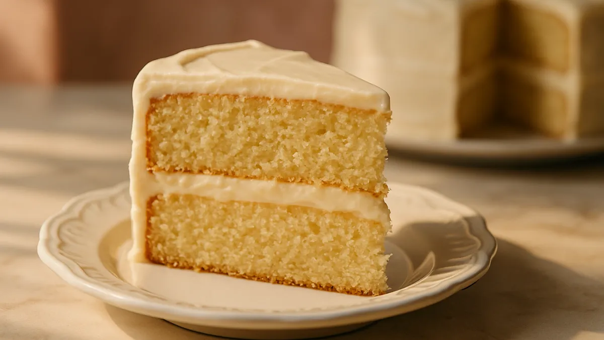 BEST Vanilla Cake