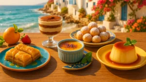 5 Mediterranean Desserts That Taste And Feel Like a Vacation