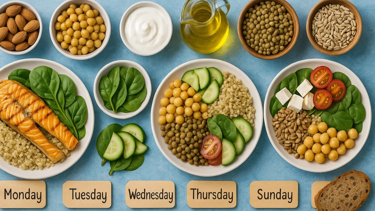 7 Day High-Protein High-Fiber Mediterranean Diet Meal Plan, Created by a Dietitian
