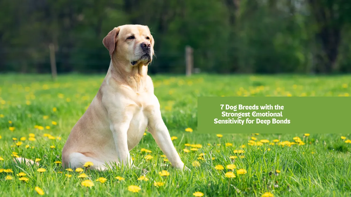 7 Dog Breeds with the Strongest Emotional Sensitivity for Deep Bonds