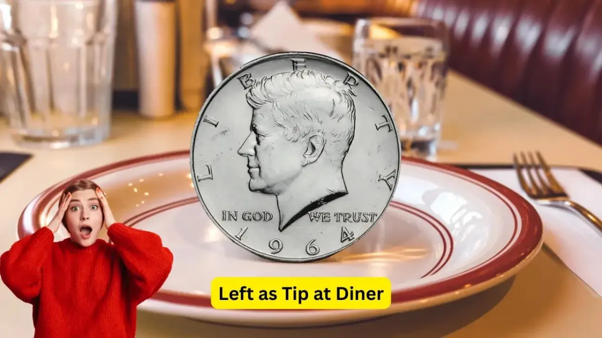 Kennedy Coin Left as Tip at Diner Now Making Headlines Across the Country