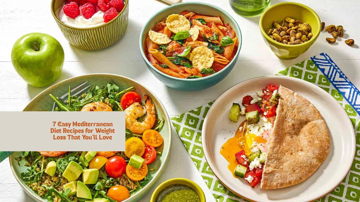 7 Easy Mediterranean Diet Recipes for Weight Loss That You’ll Love