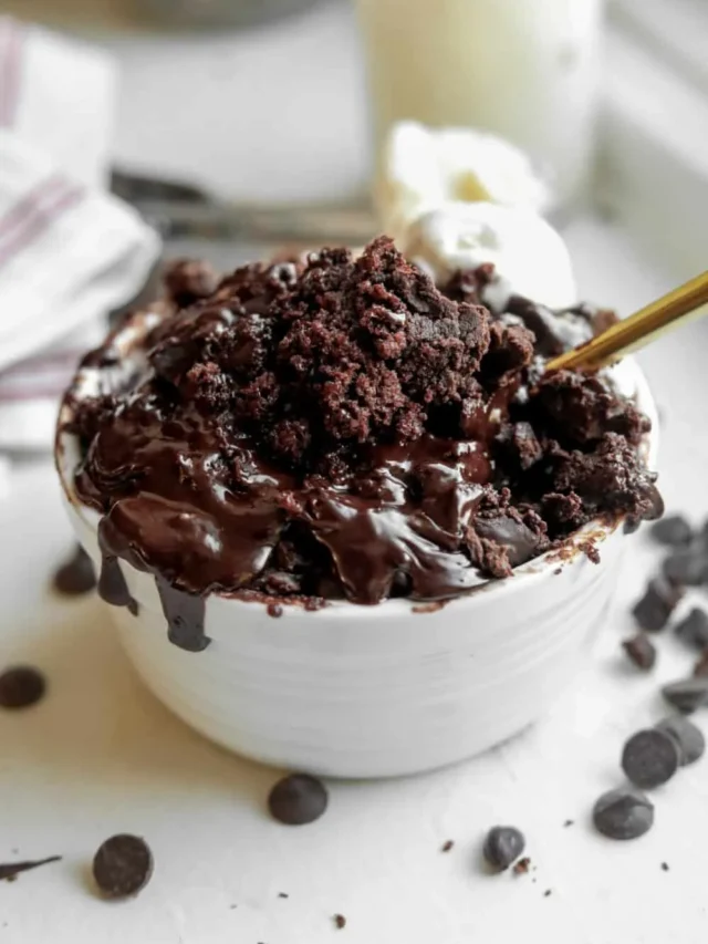 Keto Chocolate Lava Mug Cake