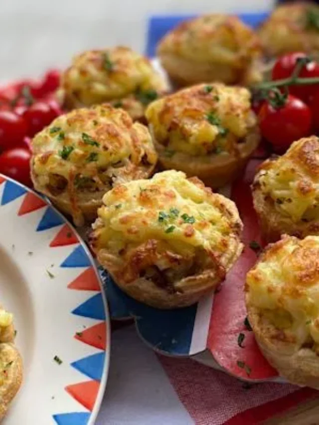 John Torode’s corned beef hash party pies