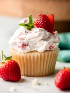 Strawberry Shortcake Cupcakes